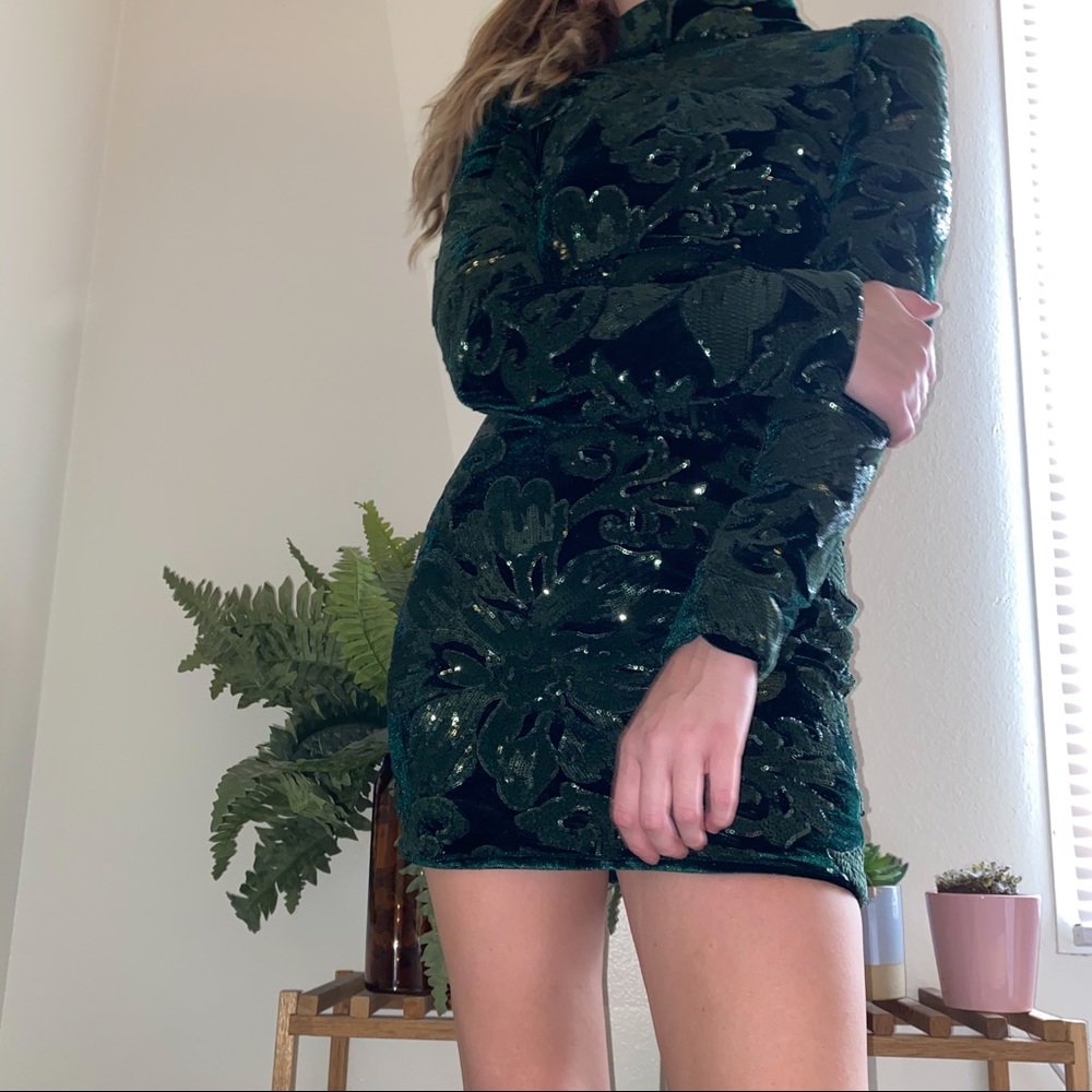 House of CB sequin dress
